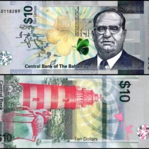 Багами 10 доларів (2022 ) p 87a, unc