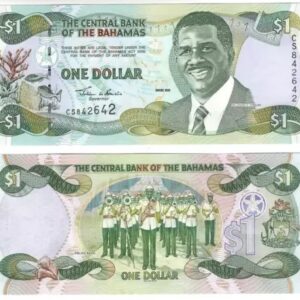 Багами 1 долар (2001) p 69a, unc