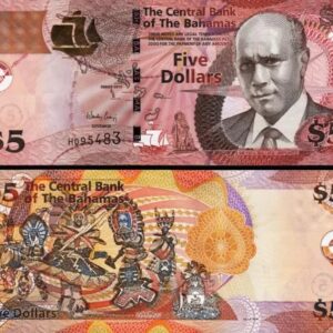 Багами 5 доларів (2013 ) p 72Аa, unc